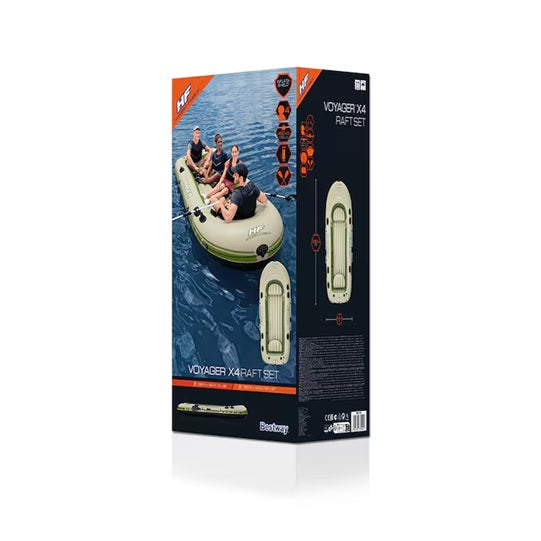Juego de balsa Voyager X4 de 3,5 m x 1,45 m #65156