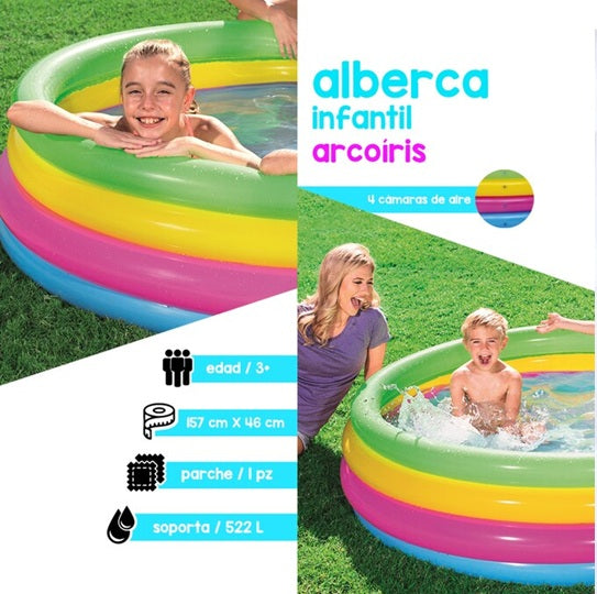 PISCINA 4 AROS Y 4 COLORES #51117
