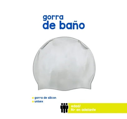 GORRA DE NATACION DE SILICON #26006
