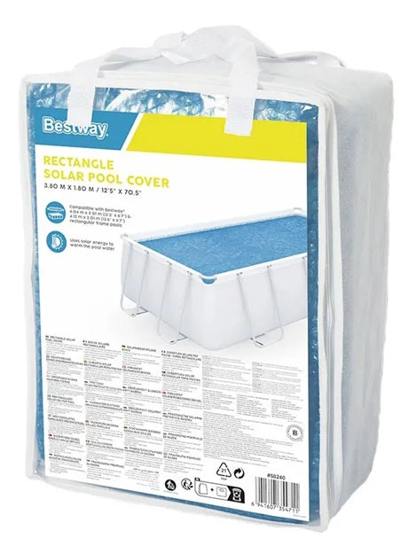Cubierta solar para piscina de (4,04 m x 2,01 m) #58240