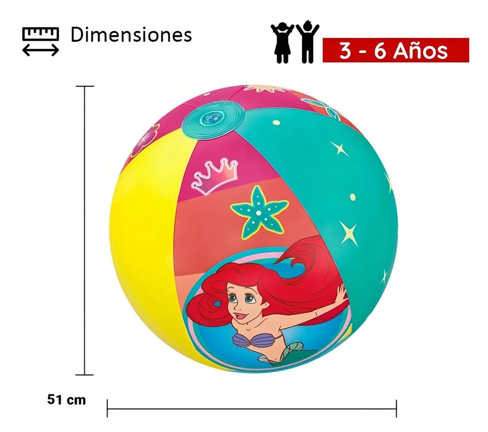 PELOTA PRINCESAS #91042