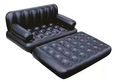 Sofá de aire Multi-Max 5 en 1 de 1,88 m x 1,52 m x 64 cm #75054