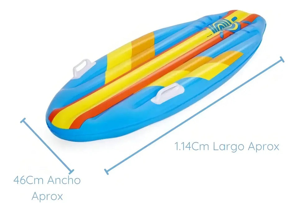 TABLA DE SURF ROSA/AZUL #42046