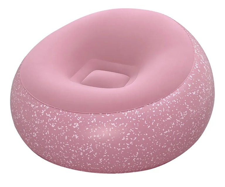 Sillon Inflalble Rosa 1.12m x 1.12m x 66cm #75155