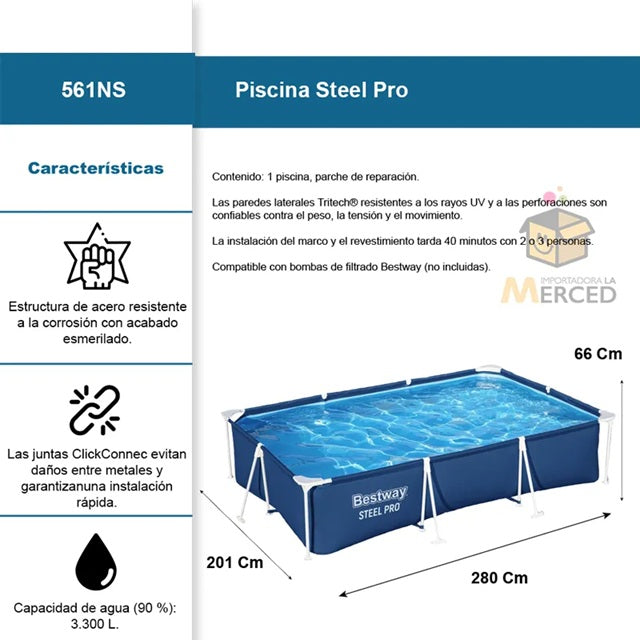 Alberca Tubular Jumbo #561NS