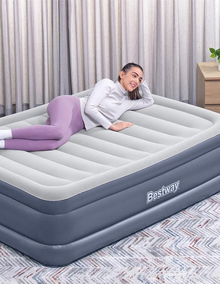 COLCHON INFLABLE 2.03m x 1.52cm x 51cm C/ BOMB. #6713J