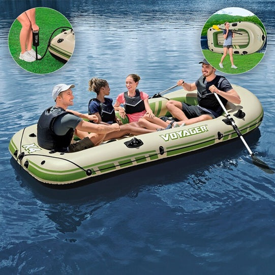 Juego de balsa Voyager X4 de 3,5 m x 1,45 m #65156