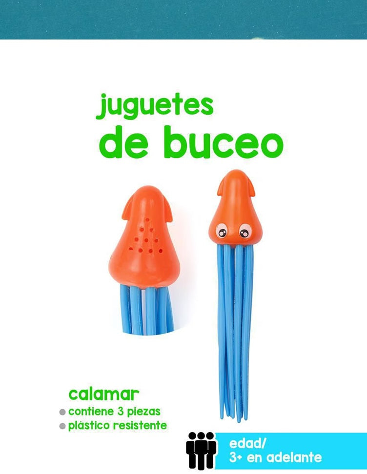 SET DE PULPOS JUEGO PARA ALBERCA #26031