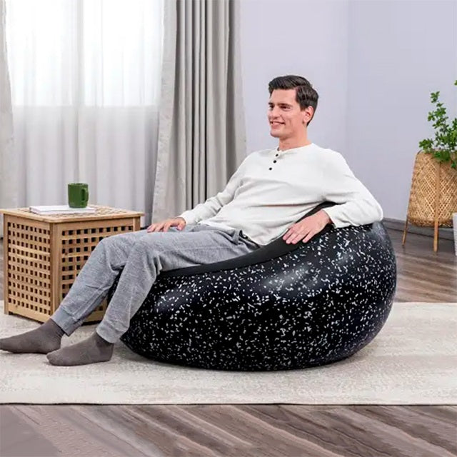 Sillon Inflable Negro 1.12m x 1.12m x 66cm #75153