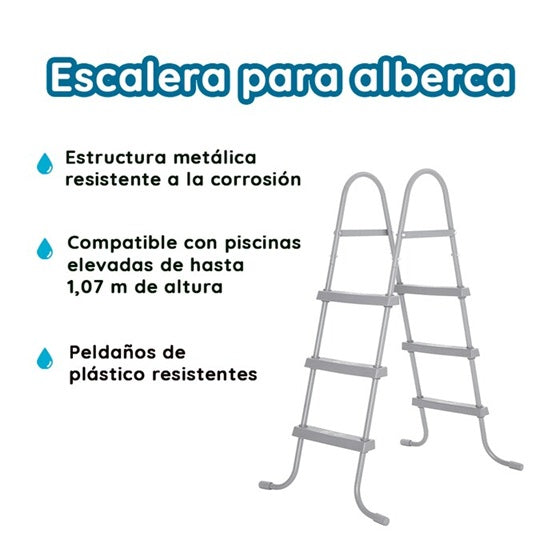 Escalera para Alberca 1.07m #58335