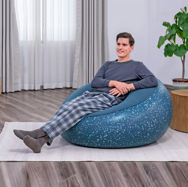 Sillon Inflable Azul1.12m x 1.12m x 66cm #75154