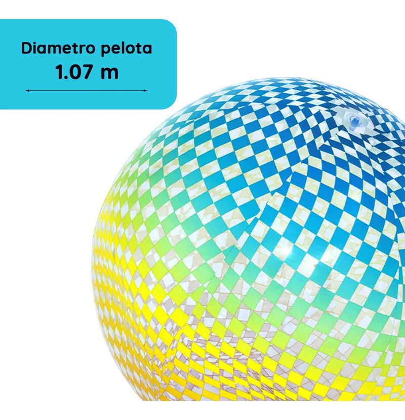 Pelota de playa de colores 1.07m #31152