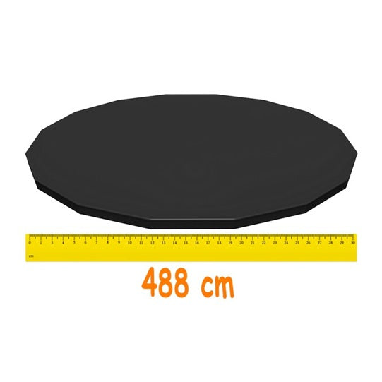 CUBIERTA PARA ALBERCA REDONDA NEGRA 4.6M #58249