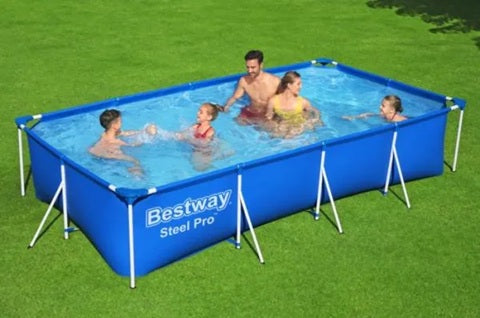 Piscina de 4,00 m x 2,11 m x 81 cm #56425