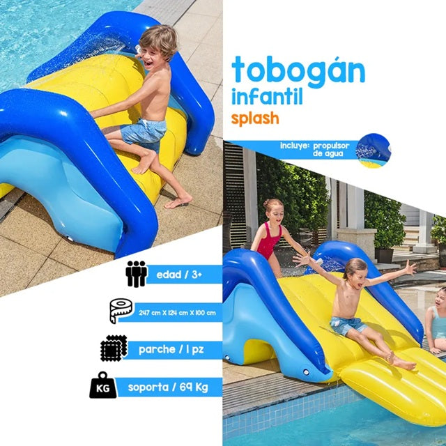 Resbaladilla Inflable 2,47 m x 1,24 m x 1,00 m #52453