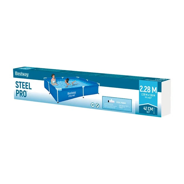 Alberca Rectangular Tubular de 2.28 x 1.58 x 42 #10471