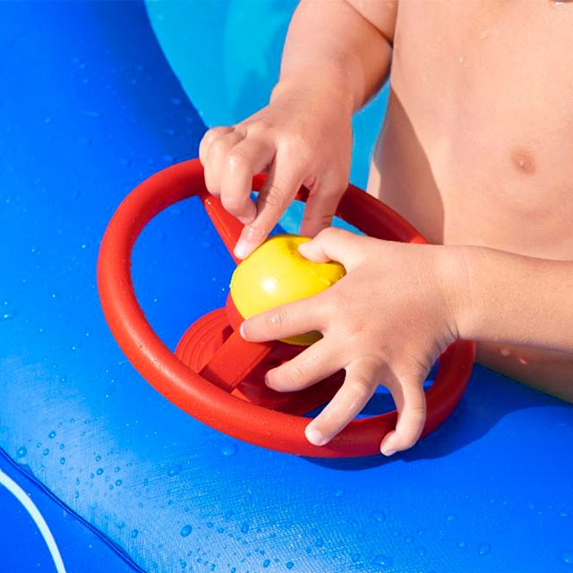 ALBERCA INFLABLE CON TECHO BARCO 2.13M X 1.55M X 1.32M #54370