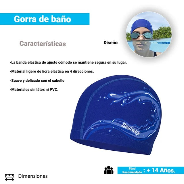 Gorra para Natación Sleek'N Stretch Premium #26039