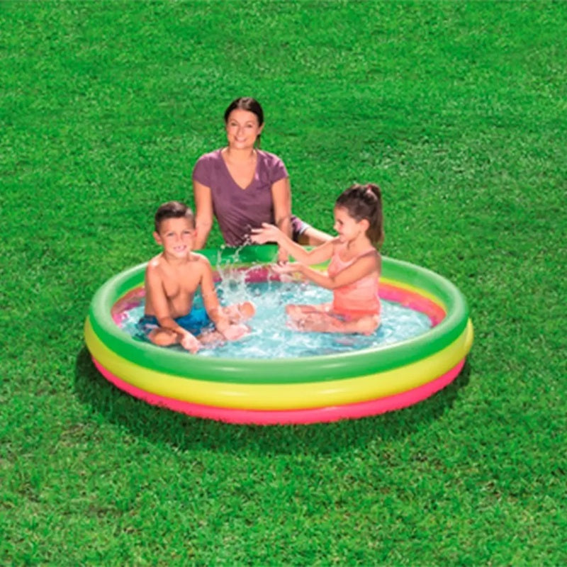 PISCINA 3 COLORES 1.02M X 25CM #51104