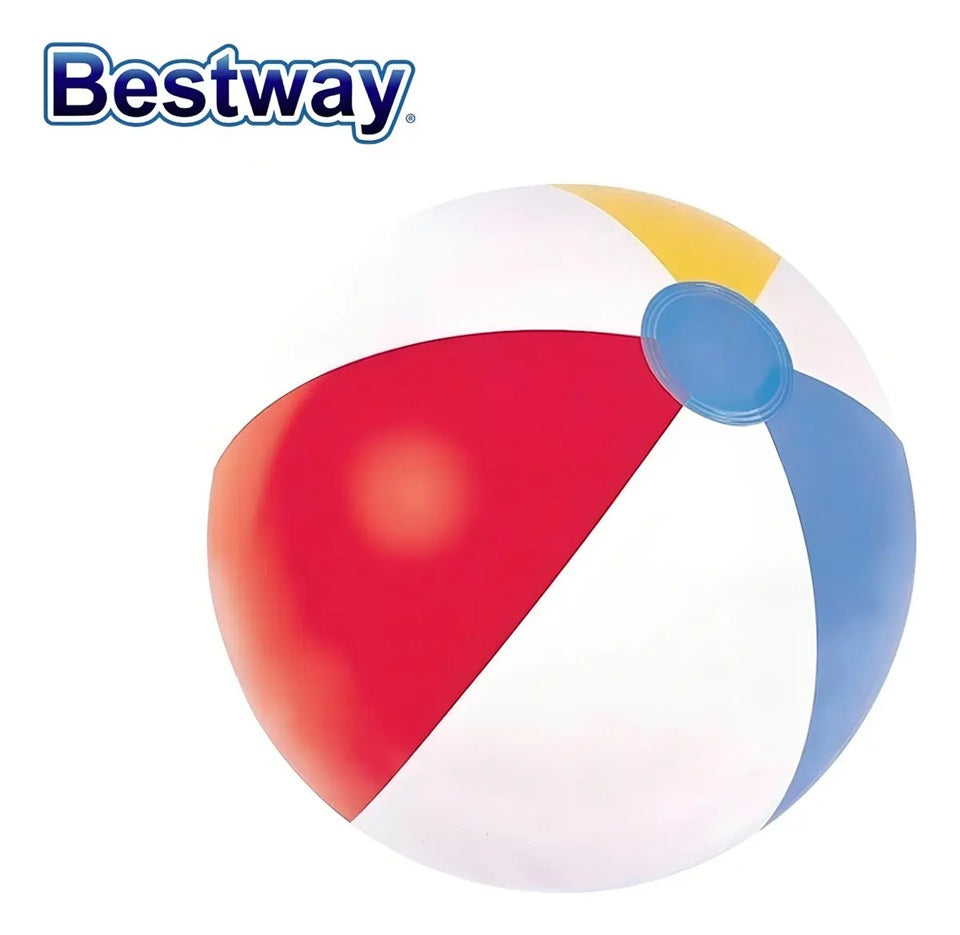 PELOTA DE PLAYA COLORES 51CM #31021