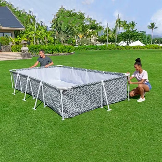 Alberca Tubular Rectangular 3.66m x 2.01m x 66cm #561FT