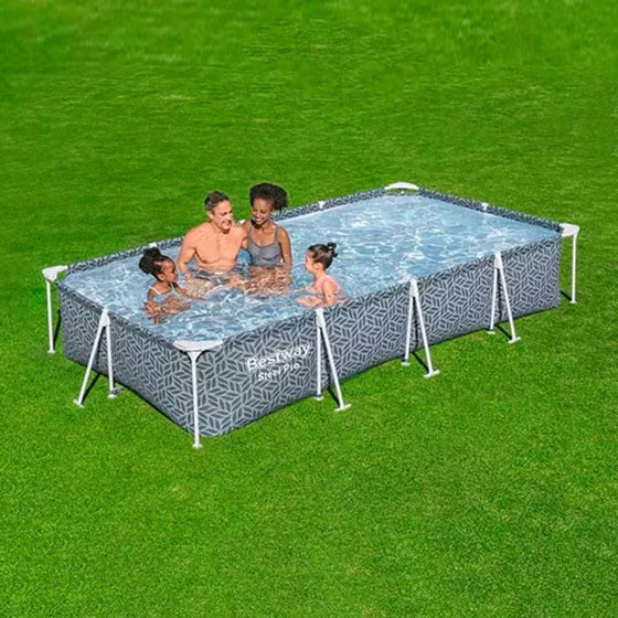 Alberca Tubular Rectangular 3.66m x 2.01m x 66cm #561FT