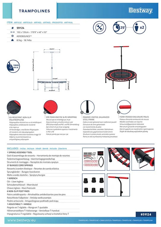 Brincolin p/ Ejercicio 102cm x 135cm #59124