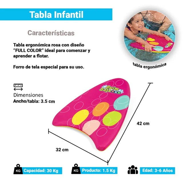 Tabla de Tela para Alberca Flotante #32155