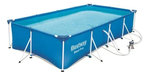 Piscina de 4,00 m x 2,11 m x 81 cm #56425