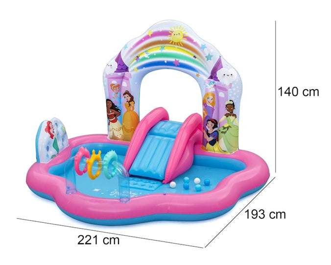 Alberca de juego inflable Disney 2.21m x 1.93m x 1.40m #9103Y
