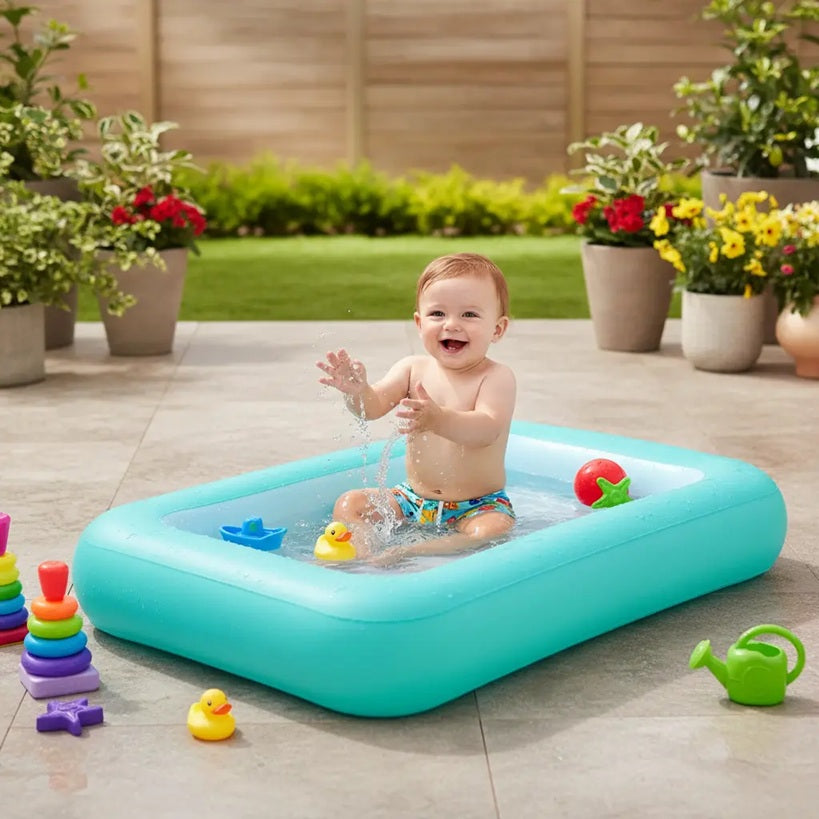 PISCINA ROSA/AZUL 1.65M X 1.04M X 25CM #51115