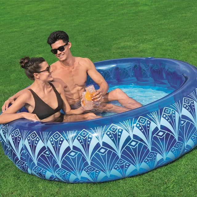 Alberca Inflable Azul 1.68m x H53cm #54479