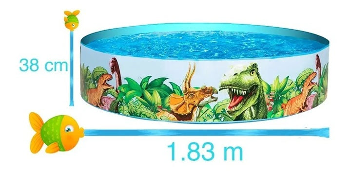 PISCINA RIGIDA DINOSAURIOS #55022