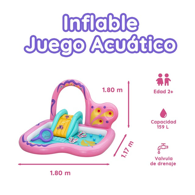 Centro de Juego Mariposa 1.80m x 1.80m x 1.17m #53175
