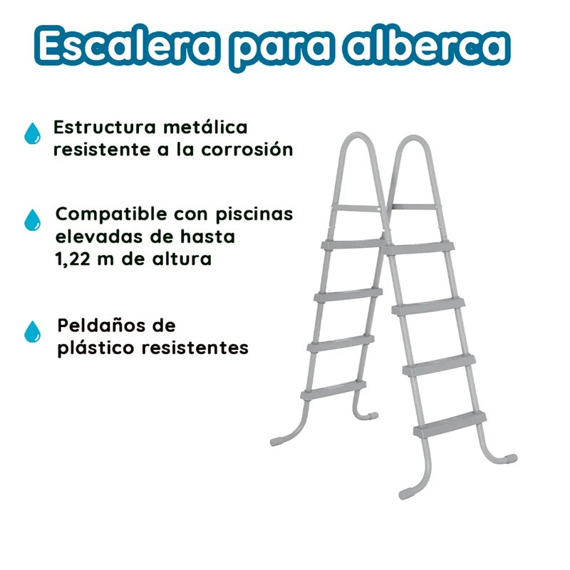 Escalera para Alberca 1.22m #58336