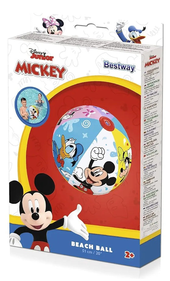 Pelota de playa de 51 cm mickey mouse #91098