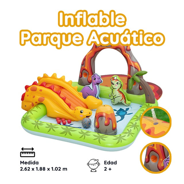 Centro de Juego Volcano 2.62m x 1.88m x 1.02m #53172
