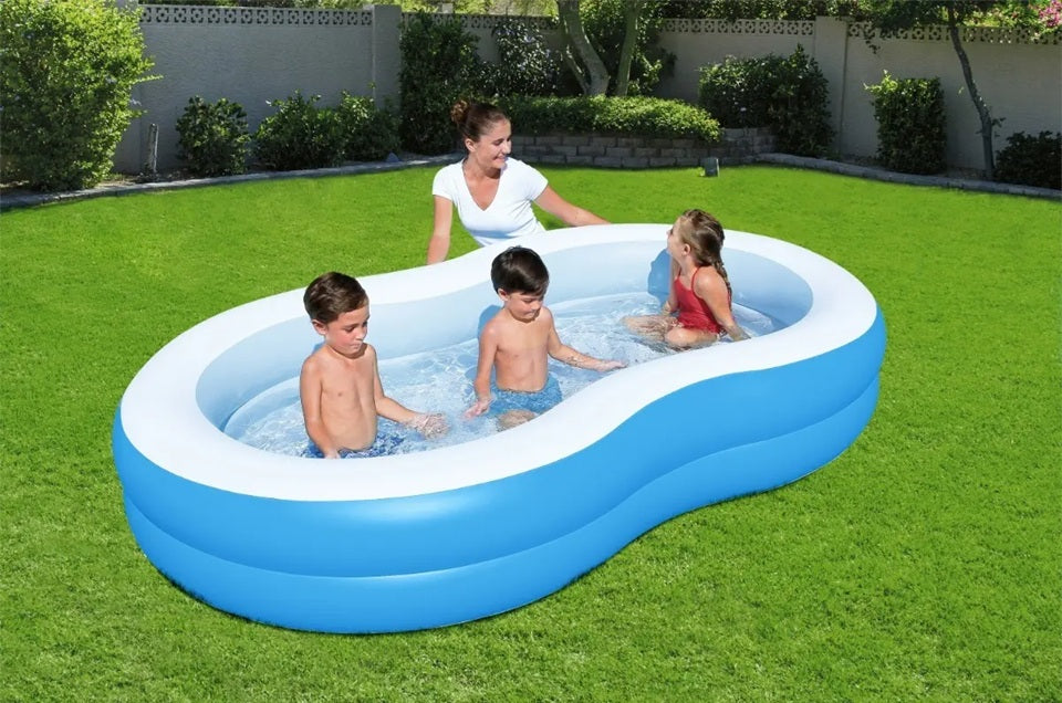 PISCINA AZUL CURVAS #54117