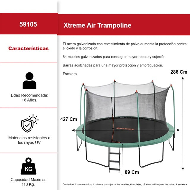 Brincolin Xtreme Air/4.27m x 2.86m #59105