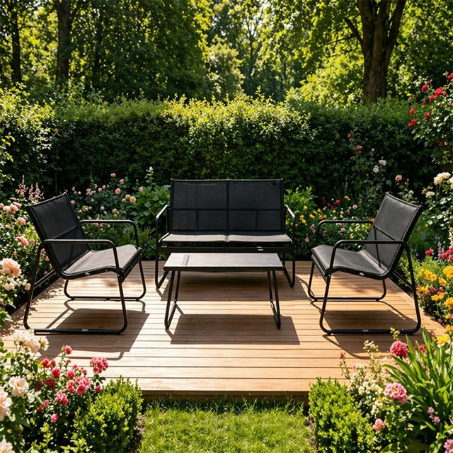 Sala de Jardin 4 piezas #GL-3323009