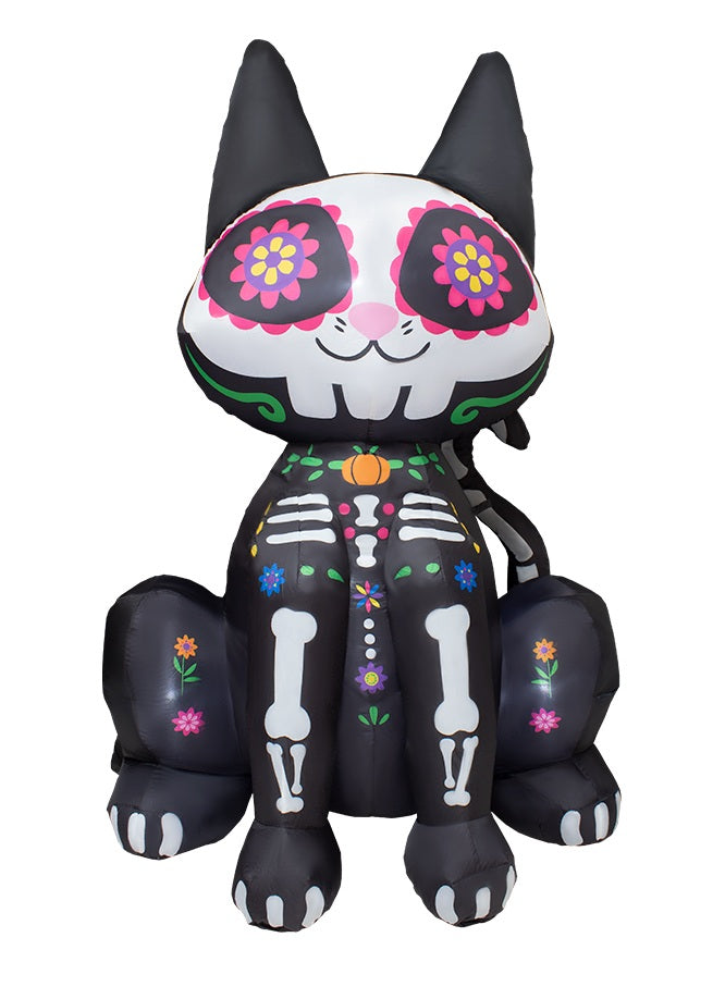 inflable Gato Catrin Halloween