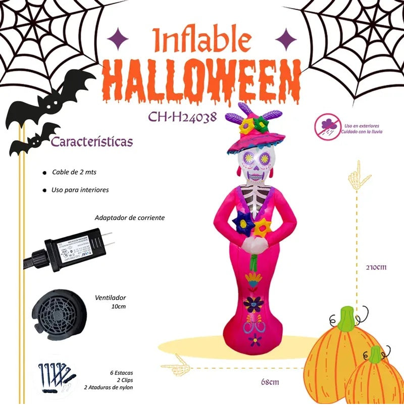 Infanle Catrina Halloween