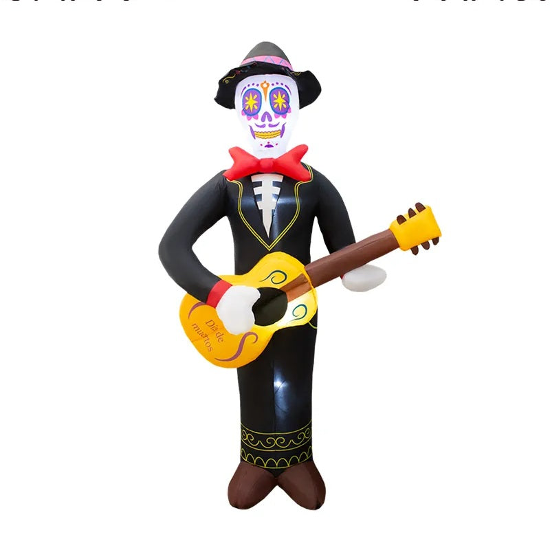 Inflable Mariachi Catrin Halloween