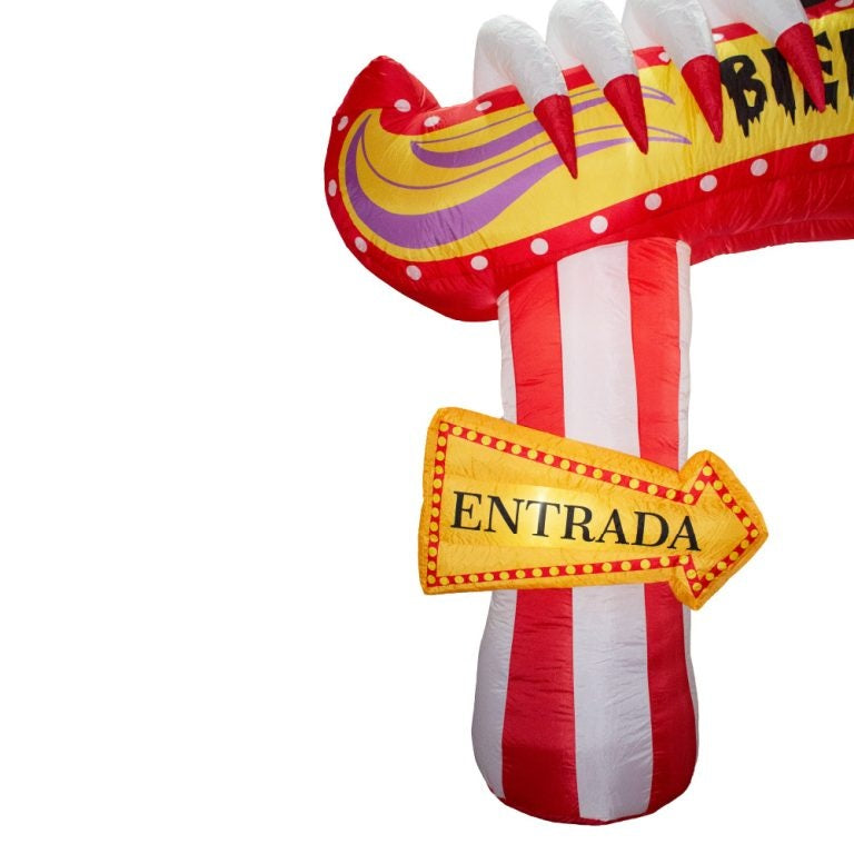 Inflable Arco Payaso Halloween
