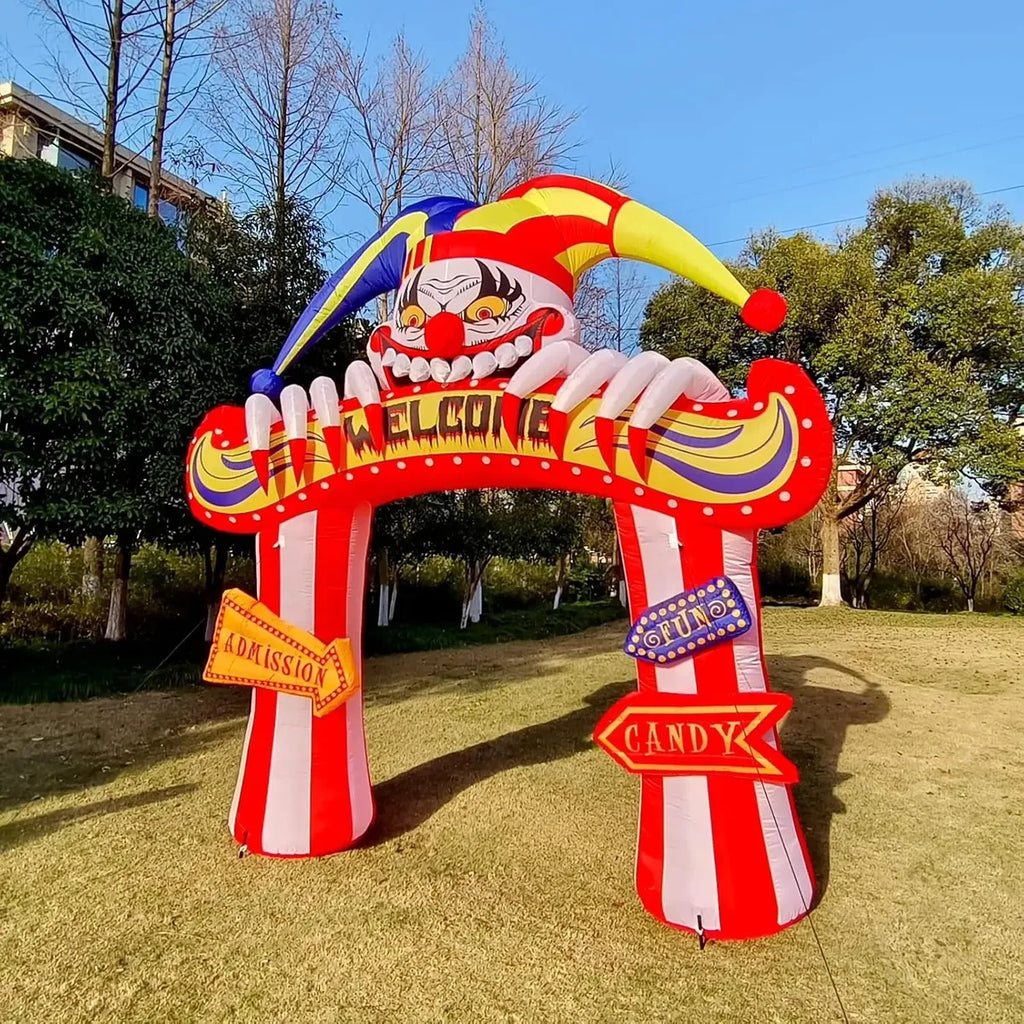Inflable Arco Payaso Halloween