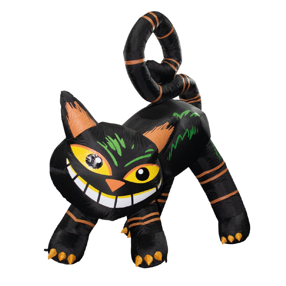 Inflable Gato Malvado Halloween