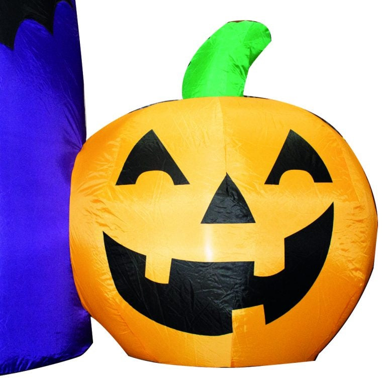 Inflable arco gorro de bruja Halloween