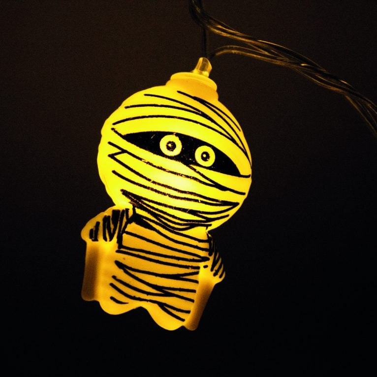 Luces Led Decorativas De Momias Para Halloween 20L Led