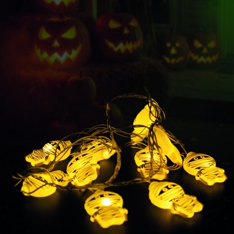 Luces Led Decorativas De Momias Para Halloween 20L Led