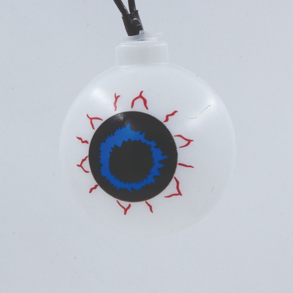 Luces Forma De Ojo De Halloween 20luces Led Luz Amarilla